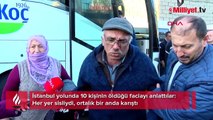 İstanbul yolunda 10 kişinin öldüğü faciayı anlattılar: Her yer sisliydi, ortalık bir anda karıştı