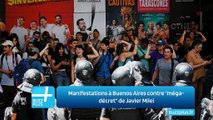 Manifestations à Buenos Aires contre 