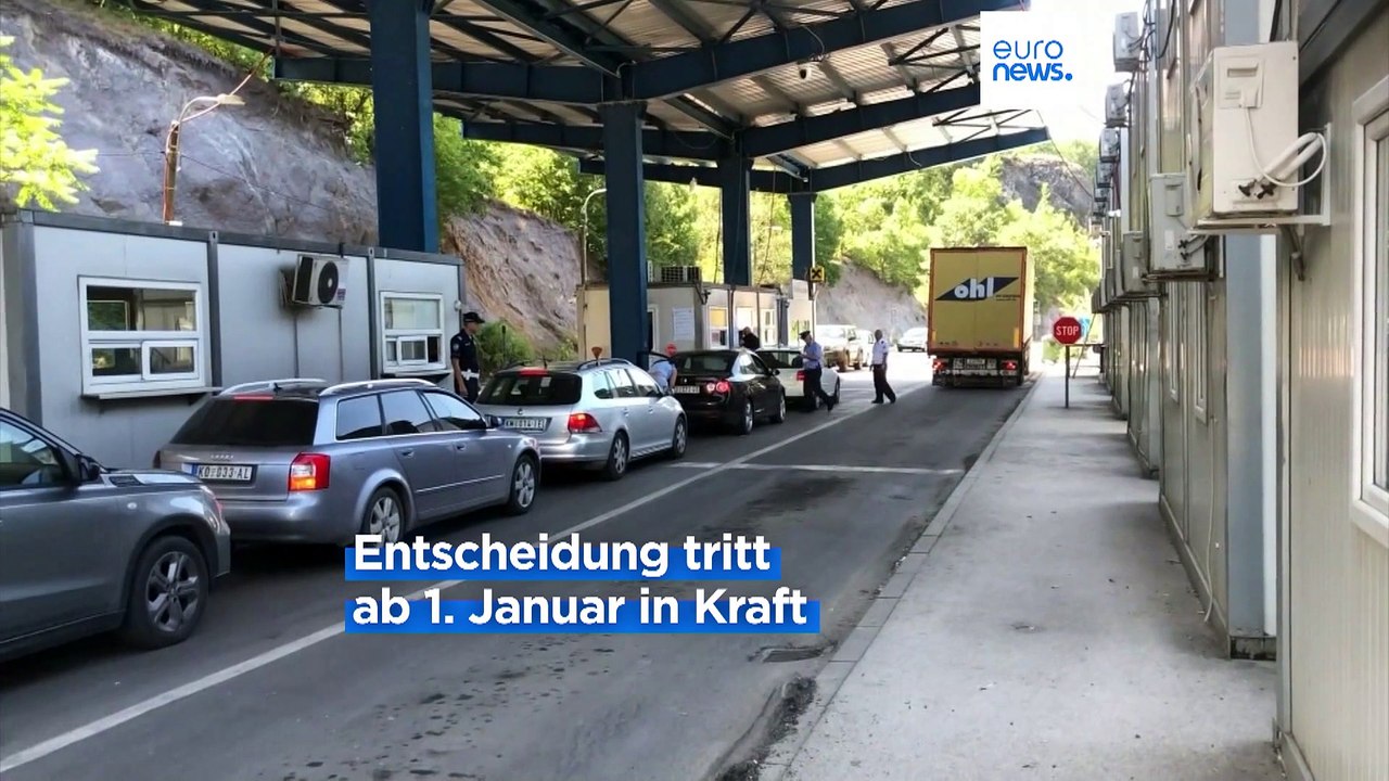 Kennzeichen-Streit: Serbien lässt kosovarische Nummernschilder zu