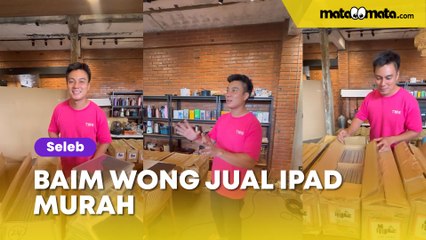Baim Wong Jual iPad Murah, Netizen Temukan Kejanggalan