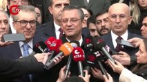 CHP Genel Başkanı Özgür Özel açıklama yapıyor