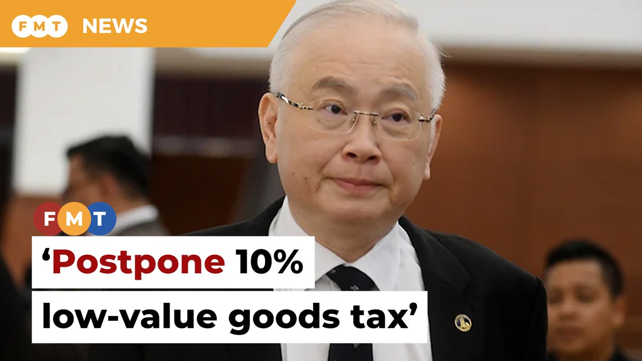 Postpone 10% low-value goods tax, says Wee