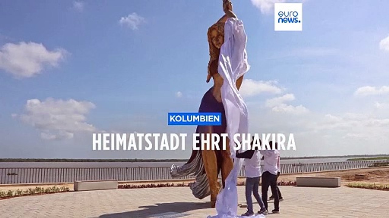'Hüften lügen nicht' - Shakira-Denkmal in Kolumbien enthüllt