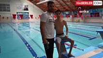 Yozgatlı genç yüzücüler milli takım kampına katılmak için çalışıyor