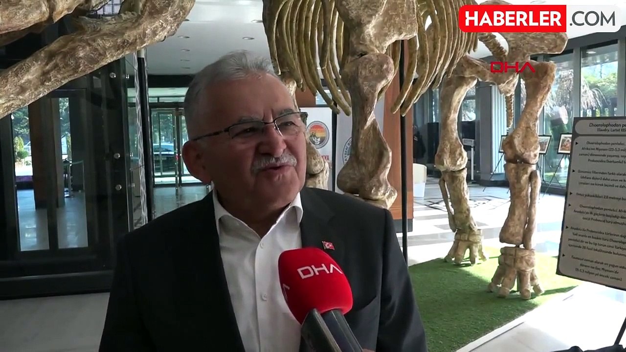 Kayseri Yamula Barajı'ndaki 7,5 Milyon Yıllık Fosiller Sergilenecek