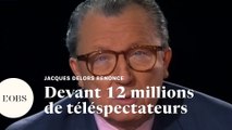 Mort de Jacques Delors : ce moment où il annonçait qu’il ne serait pas candidat à la présidentielle