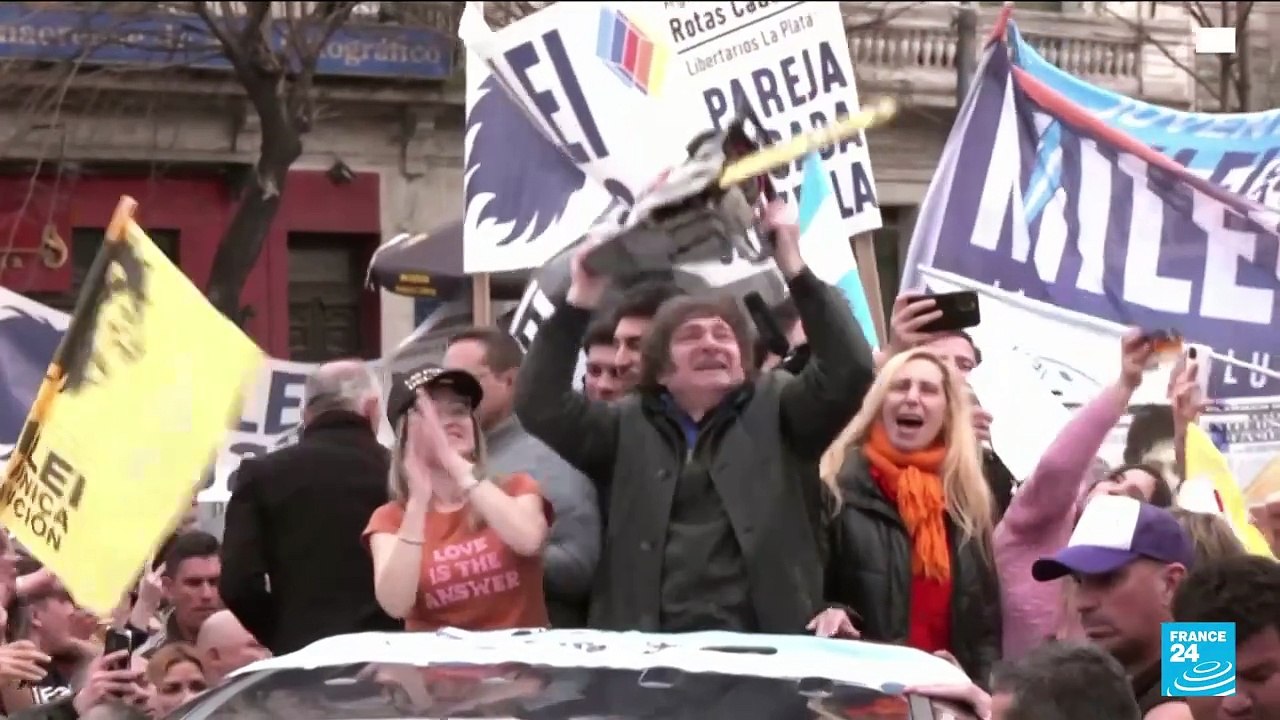 Thousands In Argentina Protest Against Milei's Economic Reforms - Video ...