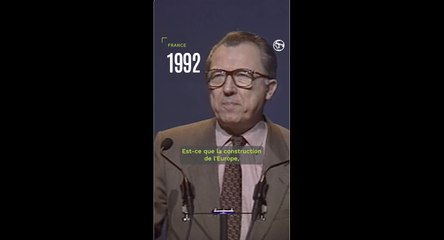 Jacques Delors : "La personnalité de la France n'est pas diluée dans l'Europe !"