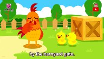 The Rooster Song   Farm Animals   Nursery Rhymes for Kids   Animal Songs   Pinkfong Songs