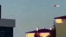 Türkiye'nin insansız savaş uçağı ilk kez gökyüzünde görüntülendi