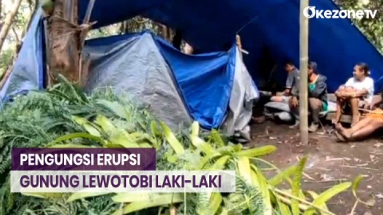 Ratusan Pengungsi Erupsi Gunung Lewotobi Butuhkan Makanan dan Minuman