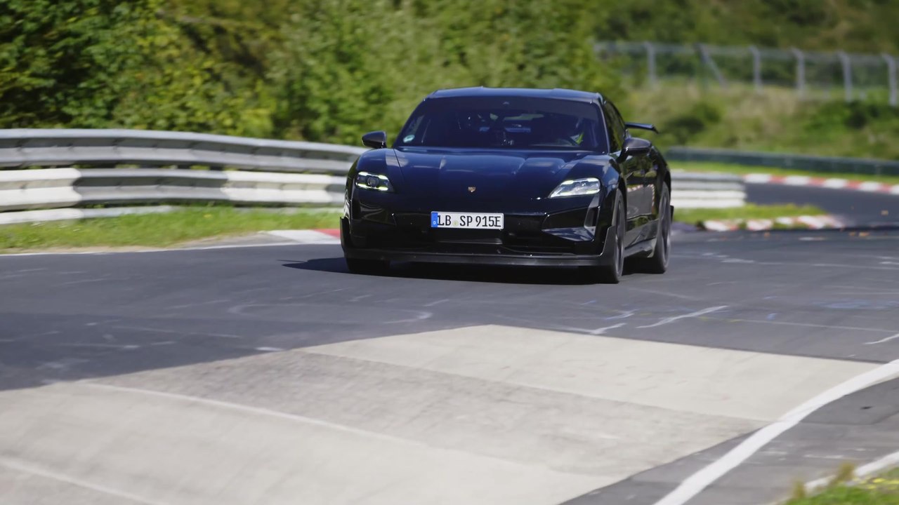 Porsche Taycan-Vorserienauto auf dem Nürburgring – offizielle Rundenzeit