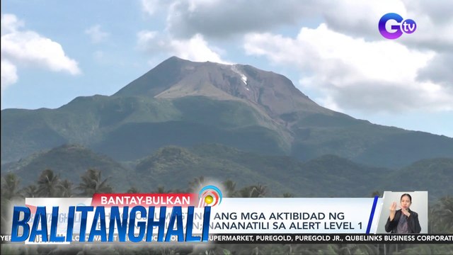 PHIVOLCS: Umiigting ang mga aktibidad ng Bulkang Bulusan; nananatili sa alert level 1 | BT