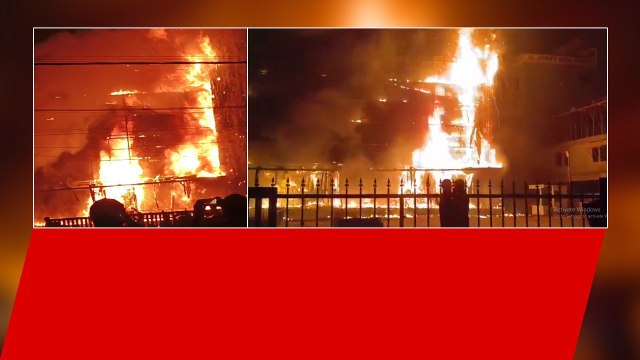 Uppal CMR Shopping Mall లో భారీ అగ్నప్రమాదం | Hyderabad | TS News | Telugu Oneindia