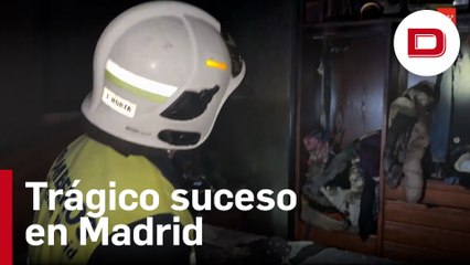 El incendio en San Antonio de Móstoles que ha sorprendido a los bomberos