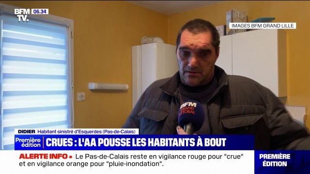 J'entends les sirènes, et la police municipale dire 'Évacuez, montez dans vos voitures : l'épuisement moral des habitants après les inondations dans le Pas-de-Calais