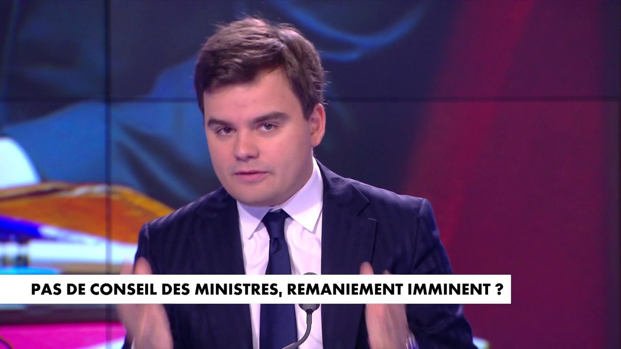 L'édito de Gauthier Le Bret : «Pas de conseil des ministres, remaniement imminent ?»