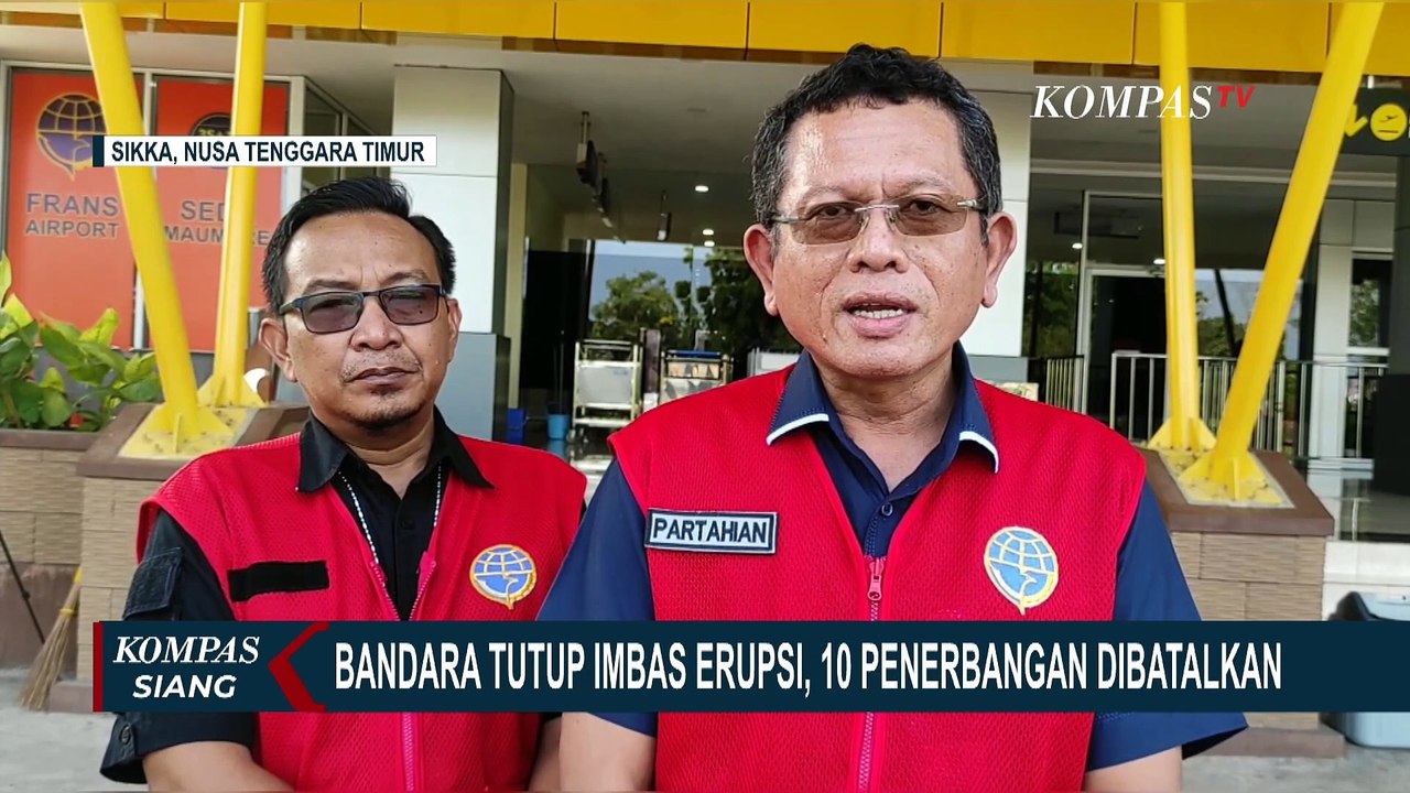 Pengungsi Gunung Erupsi Ile Lewotobi Mulai Terserang Penyakit