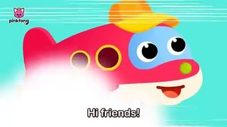 Airplane Flying with Friends Car Songs for Kids Pinkfong Baby Shark Official
