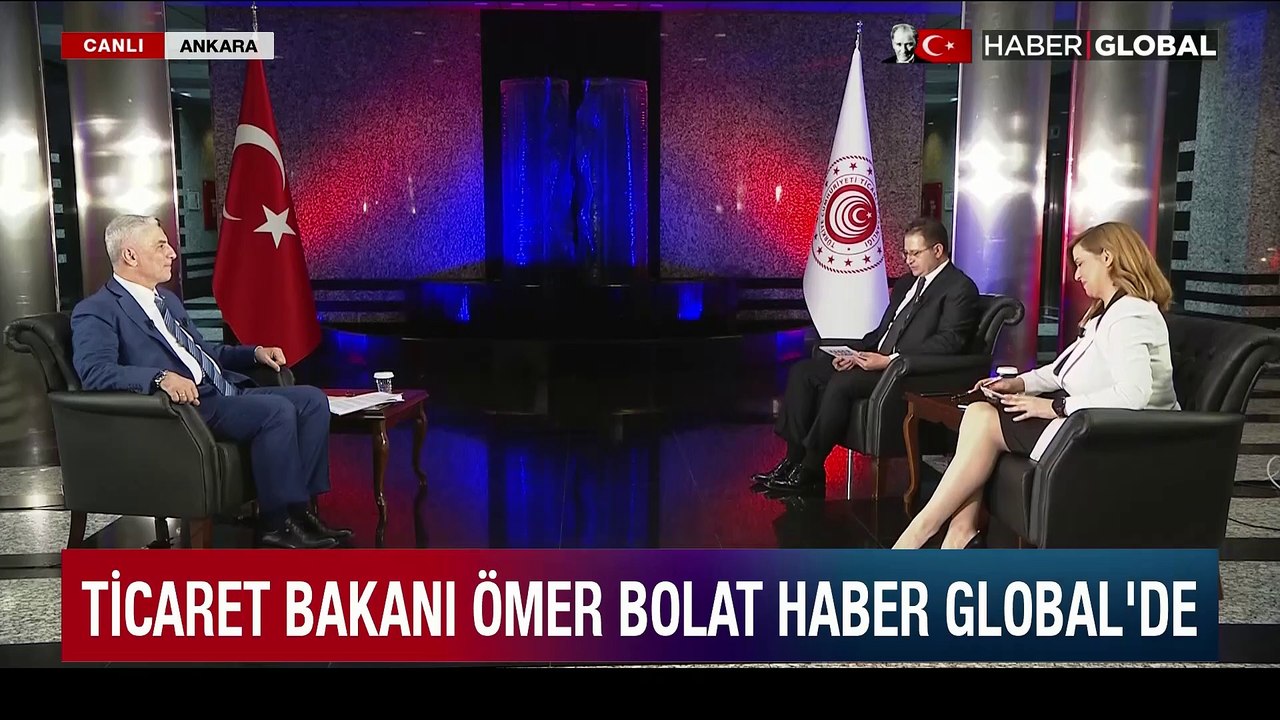 Ticaret Bakanı Prof. Dr. Ömer Bolat:  "2023 döviz geliri 356 milyar dolar"