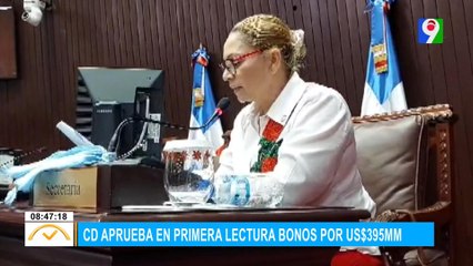 CD aprueba en primera lectura bonos de US$395MM | El Despertador