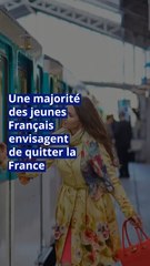 Une majorité des jeunes Français envisagent de quitter la France (sondage)