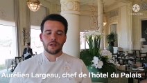 Hôtel du Palais à Biarritz : Le chef étoilé, Aurélien Largeau poussé dehors après des photos d'un apprenti attaché nu en cuisine, avec 