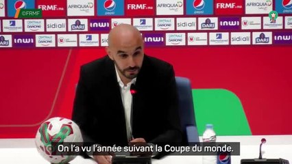 Maroc - Regragui : “On a un nouveau statut en Afrique, on a un nouveau statut mondial”