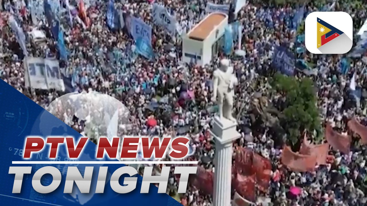 Argentinians rally vs deregulation