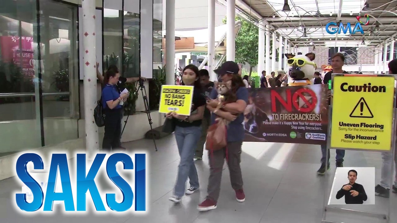 Mga paputok, may masama ring epekto sa mga aso — PAWS | Saksi