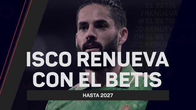 Oficial: Isco renueva hasta 2027