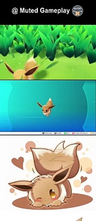 Kanto Nº 0133 Eevee National Pokédex Enciclopédia Pokémon Let's Go Eevee & Pikachu Nintendo Switch#nintendoswitch #Nintendo #pokemon #pokemonletsgo #eevee