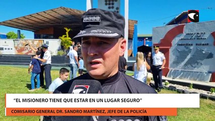 “El misionero tiene que estar en un lugar seguro”