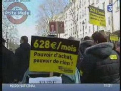 Manifestation historique : ni pauvres ni soumis