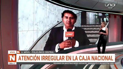 Atención irregular en CNS en Unidad de Medicina