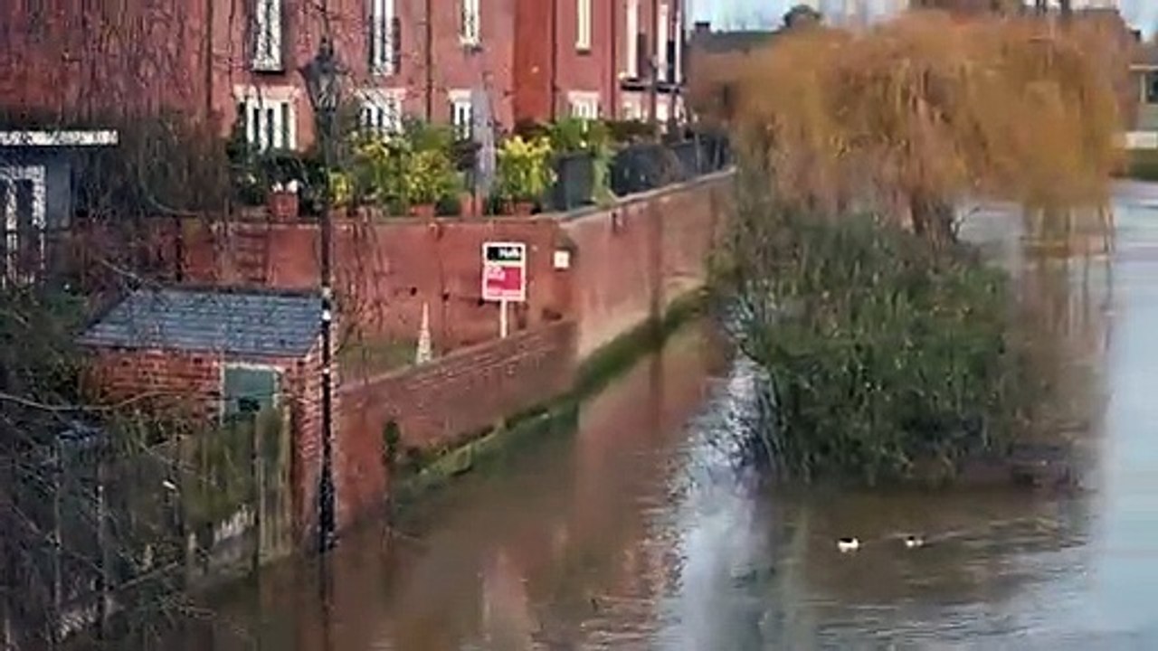 Shropshire takes the strain of Storm Gerrit as roads flood and River Severn rages