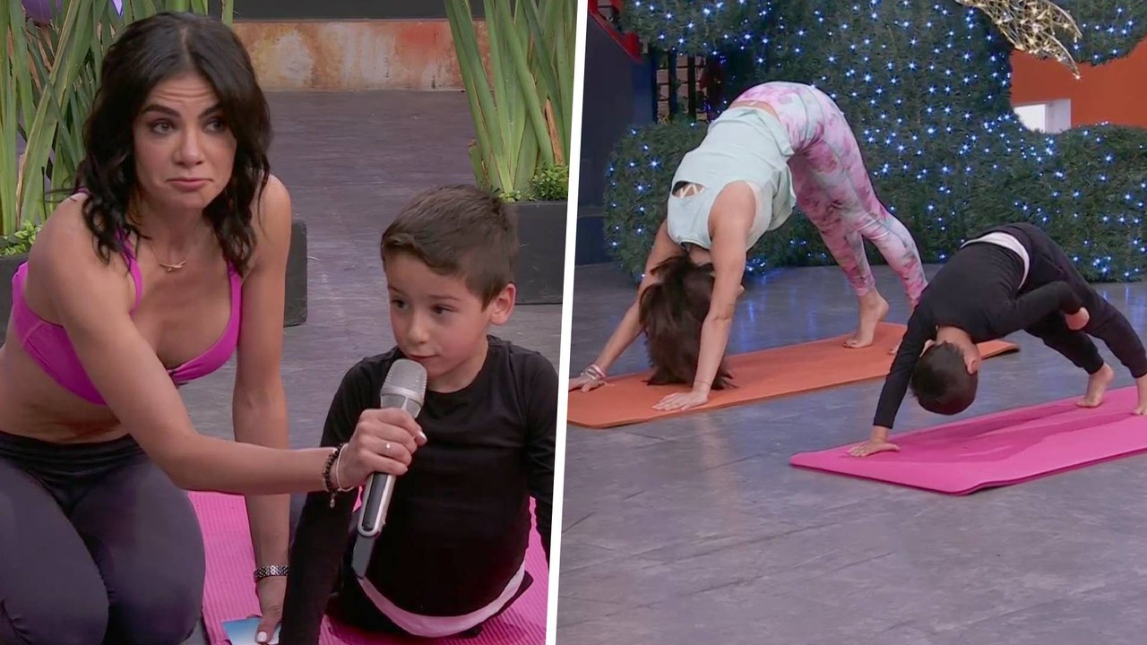 Diviértete y ponte en forma con tus hijos con la rutina de yoga para niños