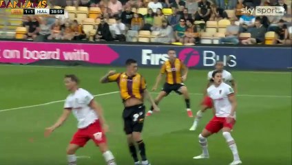 Bradford City 2-1 Hull City Quick Match Highlights - League Cup 09/08/22