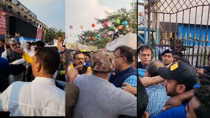 ক্রিসমাস কার্নিভালে মন্ত্রীর সামনেই শুরু তৃণমূলের দুই গোষ্ঠীর হাতাহাতি!  | Oneindia Bengali