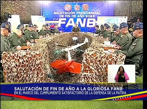 Comandante en Jefe lidera Acto de Salutación de Fin de Año a la Fuerza Armada Nacional Bolivariana