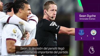 Dyche, sobre el criterio del VAR: "Nadie tiene ni idea, todos están frustrados"