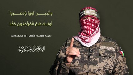 أبو عبيدة:تدمير 825 آلية ورسالة لصهاينة الغرب والشرق