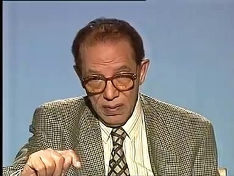د. مصطفى محمود - العلم والإيمان - اللغة التي تكلم بها ادم