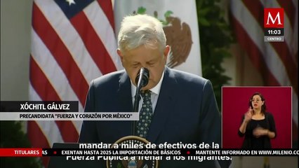 Xóchitl Gálvez señala que migración no se resuelve con falsas promesas