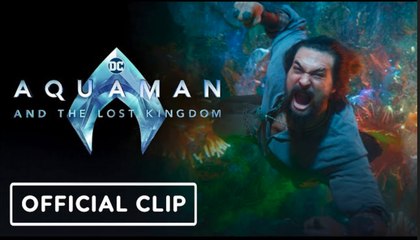 Aquaman and the Lost Kingdom | 'Making an Escape' Clip - Jason Momoa