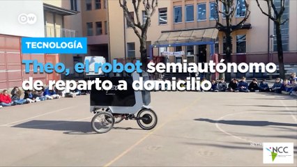 Theo, el ro­bot se­mi­au­tó­no­mo de re­par­to a do­mi­ci­lio