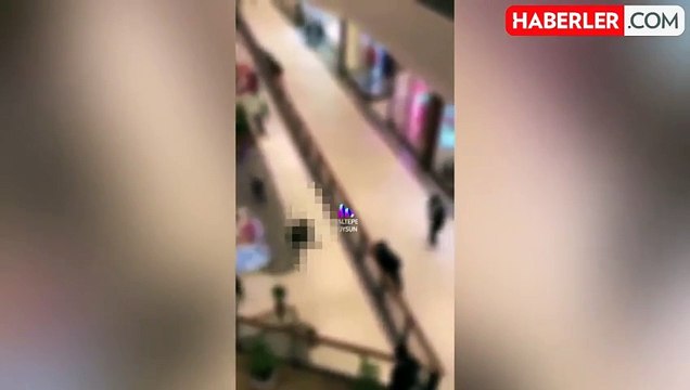 İstanbul Maltepe'deki bir kişi, AVM'de intihara teşebbüs etti