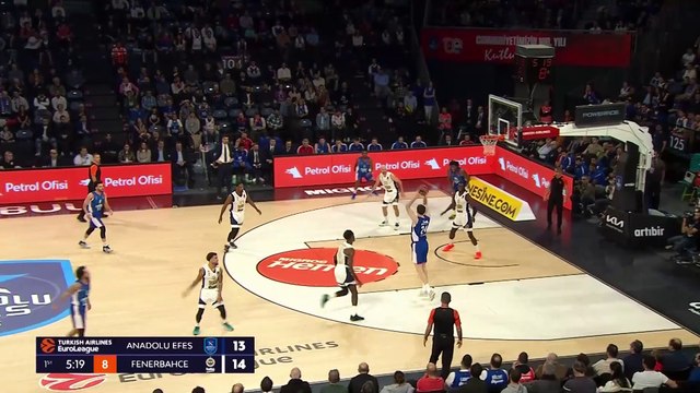 Özet | Anadolu Efes - Fenerbahçe Beko: 84-89 | 17. Hafta -THY Euroleague | 2023-24 Sezonu