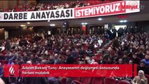 Adalet Bakanı Tunç: Anayasanın değişmesi konusunda herkes mutabık