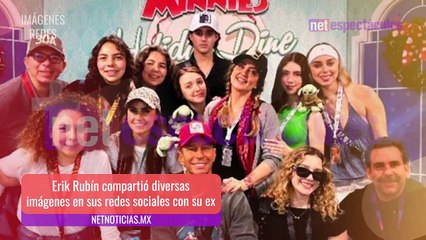 Andrea Legarreta y Erik Rubin en posible reconciliación